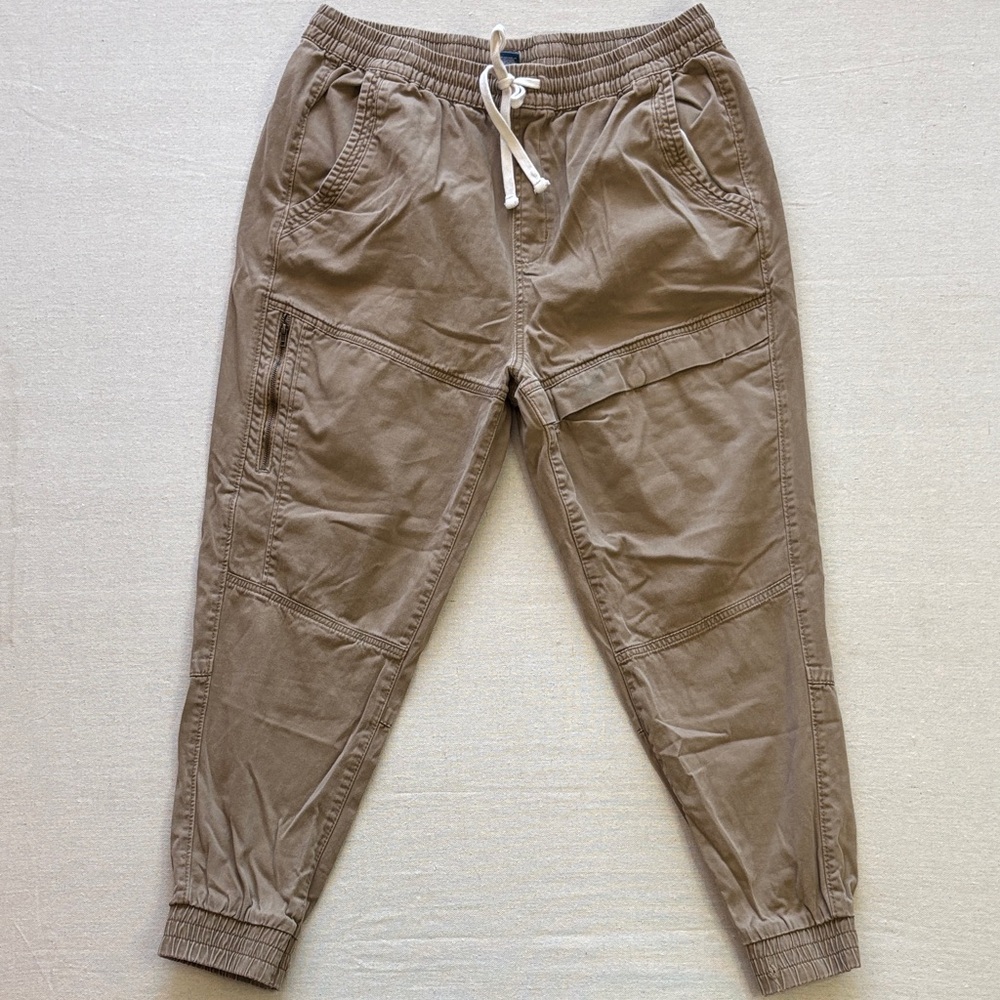 Arizona Men's Casual Tan Skinny Jogger Pants